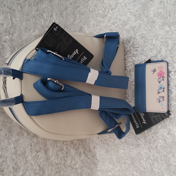 NWT Loungefly Lilo and Stitch mini backpack and cardholder - Picture 2 of 16